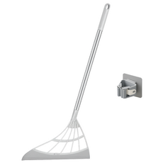 엔티벨 다용도 청소 실리콘 빗자루, 그레이, 1세트