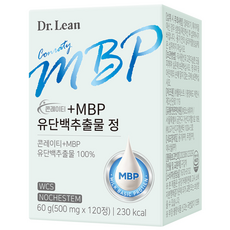 닥터린 콘레이티 +MBP 유단백추출물정 60g, 120정, 3개