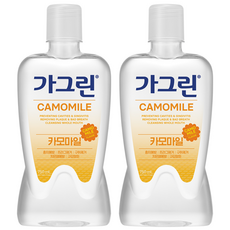 Gagreen洋甘菊漱口水, 750ml, 2個