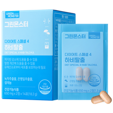 그린몬스터 다이어트 스페셜 4 하비탈출, 18.2g, 1개