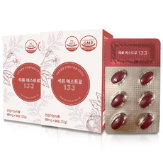 여성 갱년기 석류영양제 석류밸런스 에스트로겐 석류 에스트로 133, 60정, 30정, 2개