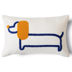 스타일노븀 북유럽 감성 강아지 퍼피 쇼파 쿠션 허리 등받이 (솜포함) 30x50 블루, 블루 퍼피..