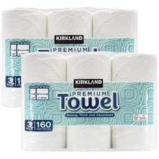 커클랜드 시그니춰 키친타올 주방 청소 다용도 종이타월, 3롤, 2세트