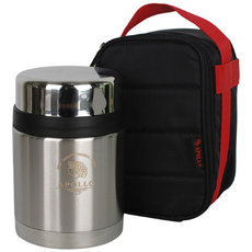 APOLLO 신제품 아폴로죽통(APL-470) 보온밥통 보온도시락 보온죽통 보온통, (APL-470)실버