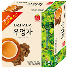 다하다 우엉차 티백, 1g, 115개입, 1개