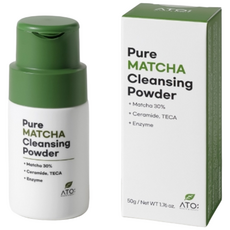 ATO 민감성 붉은기 케어 순수 말차 30만 PPM 고함량 효소 파우더 클렌져, 50g, 5개