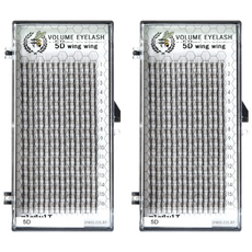 ME&BEE'S 豐盈睫毛 5D Wing Wing 睫毛 10mm, 2個, JC捲度