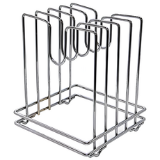 [조은친구] 스테인리스 도마정리대 4구 / 도마걸이 / 주방 정리 수납 / 업소용 가정용, 1개, 실버