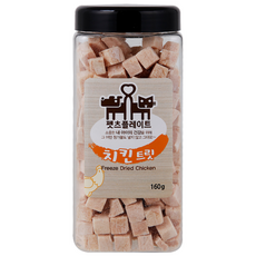 펫츠플레이트 강아지&고양이 동결건조 간식, 치킨, 160g, 1개