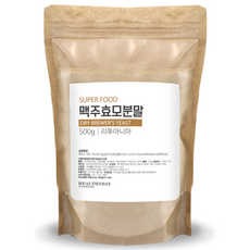 리투아니아산 슈퍼 푸드 맥주 효모 분말, 500g, 1개