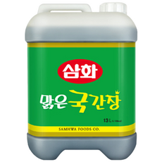 삼화식품 맑은국간장, 13L, 1개