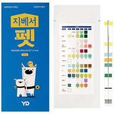 동물용 소변검사 지베서 펫 반려동물 소변검사지(3매입), 1개, 옵션선택