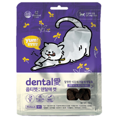 옵티펫 덴탈애 캣 말랑 츄어블 껌, 1개, 황태맛, 150g