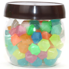 야광돌 원석타입 14mm 소형 100개 케이스포함 축광 화분 원예장식 수조 어항 공예 산책로