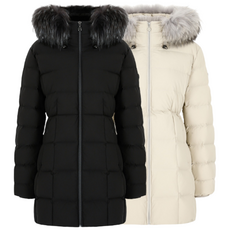 [매장발송] 밀레 여성용 롱패딩 덕다운 방한 발열 캠핑 여행 워킹 패딩