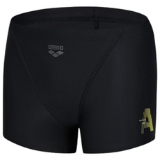 [국내매장판] 아레나 패이드 긴사각 2부 남성용 수영복 하의 블랙