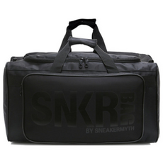 케이디코 칸막이 스포츠 더플백 헬스가방 신발 운동 축구 농구 풋살 족구 더블백 복싱 팀백 SNKR, 블랙 로고, 1개