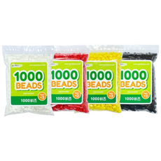 지니비즈 1000비즈 묶음 세트, 1개, 4컬러 세트