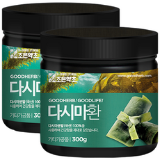 굿허브 프리미엄 다시마 환, 300g, 2개