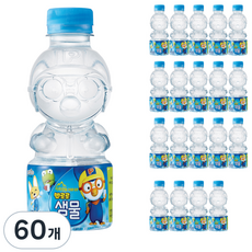 팔도 뽀로로 샘물, 250ml, 60개