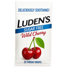 루덴스 환절기 미세먼지 목보호 진정 무설탕 슈거프리 체리 캔디, 1개, 75g