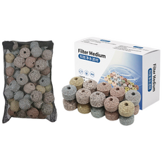 미미네아쿠아 바이오 박테리아 5s 배균 어항 여과볼 750g, 1개