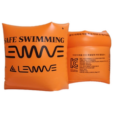 시즈니즈 성인 아동 암튜브 팔튜브 암링, 1세트, 오렌지