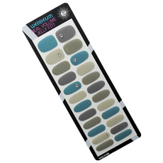 위쁨 데일리 붙이는 네일팁 36p 세트, WEN006 블랙 크리스탈, 1개