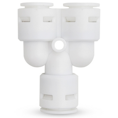 3/8 Y피팅 10mm Y형분기피팅 9.5mm 분배피팅 2구디바이더 - 정수기용 부품 JC, 1개