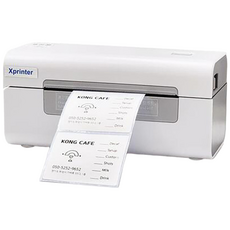 2023형 엑스프린터 라벨프린터 Xprinter XP-D4604B 블루투스 가격표 큐알코드 바코드 스티커 무선 라벨기