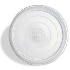 종이용기 뚜껑만(520cc 750cc 전용) 분식집 컵밥 (125xH30mm) / 반투명 1000개, 1박스, 1000개입