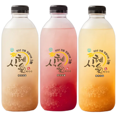 국내산 전통 수제 엿질금 한국전통차 식혜 1L 4개, 찹쌀전통식혜4병, 1세트