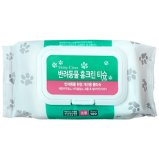 [에브리쓱싹] 샤이니크린 반려동물 홈크린 티슈 캡형 225g 베이킹소다 세정력우수, 100개입, 1개