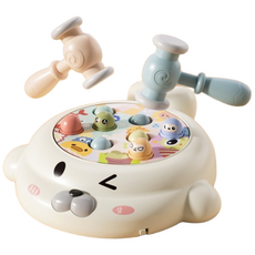 유아 바다표범 두더지 잡기 망치놀이 게임기 1개