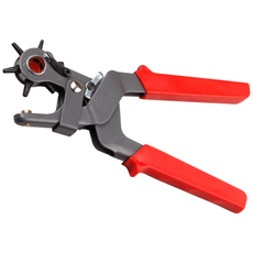 고급형 가죽구멍 펀칭기 펀치, 블랙, 1개