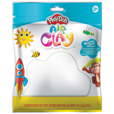 플레이도 에어클레이 5온즈 (6색상 선택) 손에 잘 묻지 않는 클레이점토, 1개, 화이트