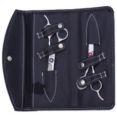 그레이거 홈 헤어살롱 미용가위 2종 + 미용가위 전용가방 + 커트보 랜덤 발송 + 헤어핀셋 2p 랜덤 발송 + 헤어빗 랜덤 발송 + 수건 세트, 혼합색상, 2세트