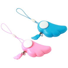 호신용 휴대 경보기 1+1 핑크 블루, 핑크+블루