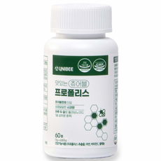 유니비이 츄어블 프로폴리스 아연 셀레늄 함유 90g, 60정, 1개