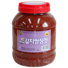 갈치쌈장젓 5kg 갈치속젓 대용량 업소용 젓갈, 1개