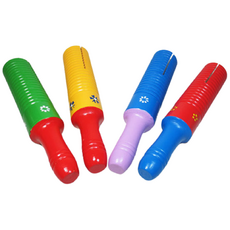 파피앙 귀로 악기놀이 유아원목 교구, 3)-초록, 1개