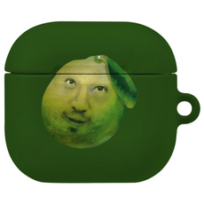 [어프어프X침착맨] 에어팟 하드 이어폰 케이스, [어프어프X침착맨]폭력 레몬맨, 에어팟 1/2세대