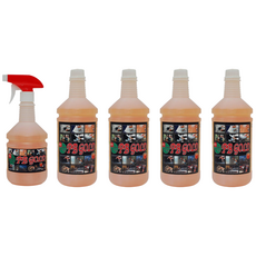 PB GOLD GOLD피비골드 다목적용세정제 본품680ml1개+리필1000ml4개, 1개, 4.68L