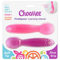 츄미 기본형 스푼 2개입, 핑크, 퍼플, 1세트