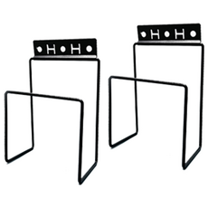 무타공 공유기 셋톱박스 거치대 티비선정리 공유기 모뎀 tv선숨김 아트월 셋탑브라켓, 셋마운트 소 블랙, 2개