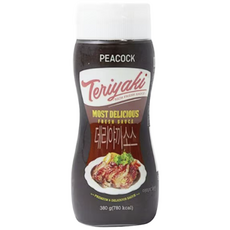 [피코크] 데리야끼 소스 380g, 1개