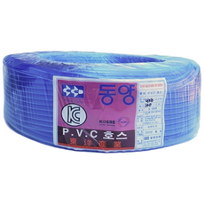 동양 pvc호스 4x6 m/m 100M 기포기호스