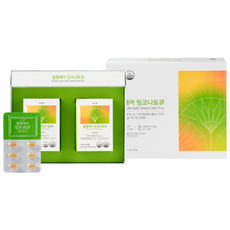 혈행케어 징코나토큐 600mg x 60정, 1개