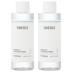 [피부속 수분 꽉 채워주는 대용량 스킨] 코리아나 쉬니즈 워터핏 히알루론 스킨 토너 310ml, 2개