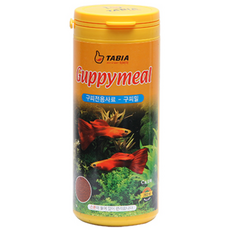 타비아 구피밀 관상어 사료, 260ml, 130g, 2개